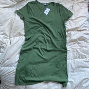 J. Crew Green Tee Shirt Everyday Dress XS